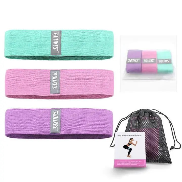  Lomi Resistance Band Set, 3 Pieces Pink : Sports & Outdoors