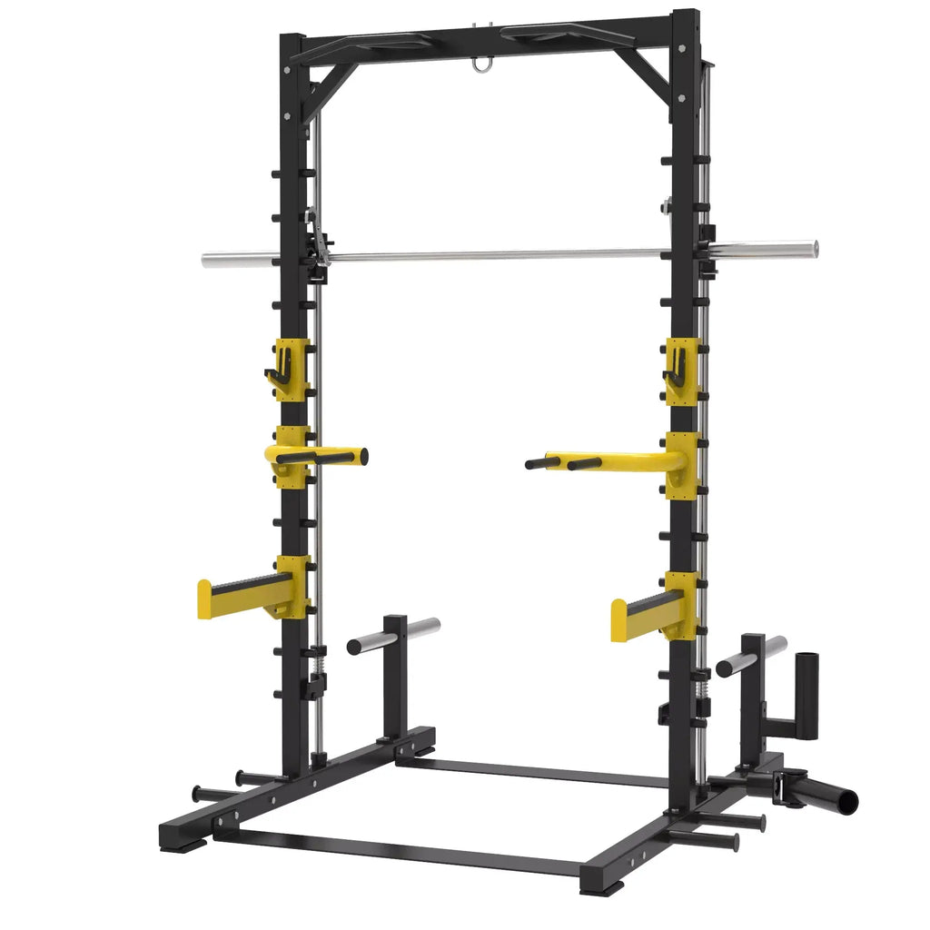 Half cage smith machine hot sale