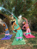 Set of 3 Professional Resistance Bands for the Thigh