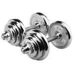 A Set of 40 Kg Weights in a Suitcase