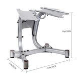 In a Bundle, a Pair of Universal Dumbbells 40 Kg (90L.B.S)+ Adjustable Stand