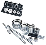 Bundle Set of Weights 50 Kg in a Suitcase + Adjustable Bench Press