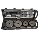 Bundle Set of Weights 50 Kg in a Suitcase + Adjustable Bench Press