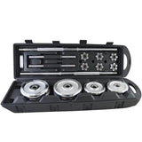 Bundle Set of Weights 50 Kg in a Suitcase + Adjustable Bench Press